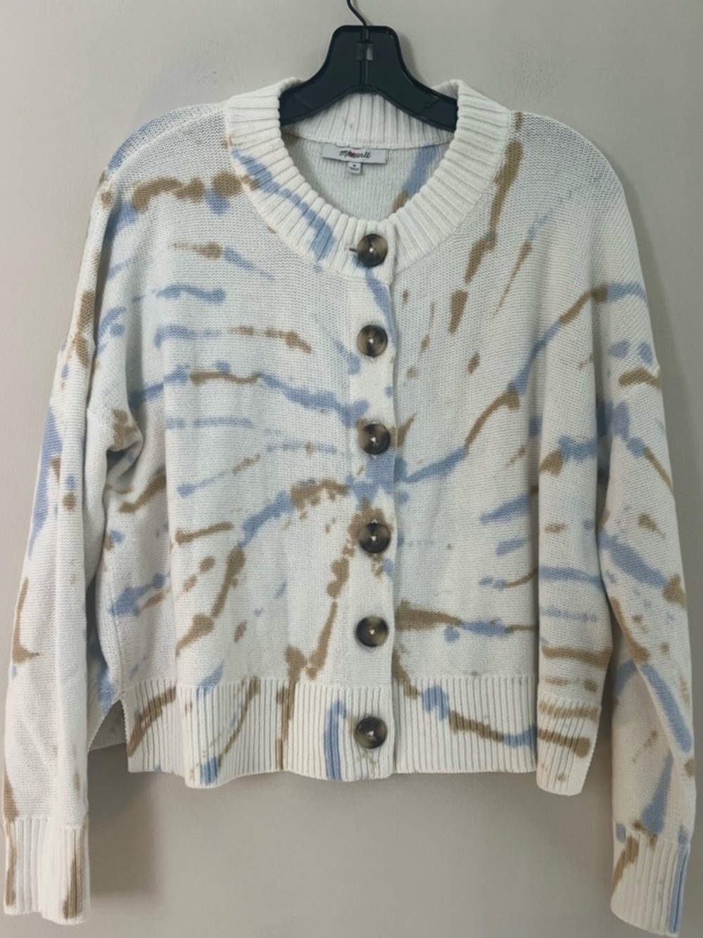 Madewell Knit Tie Dye Cardigan MD